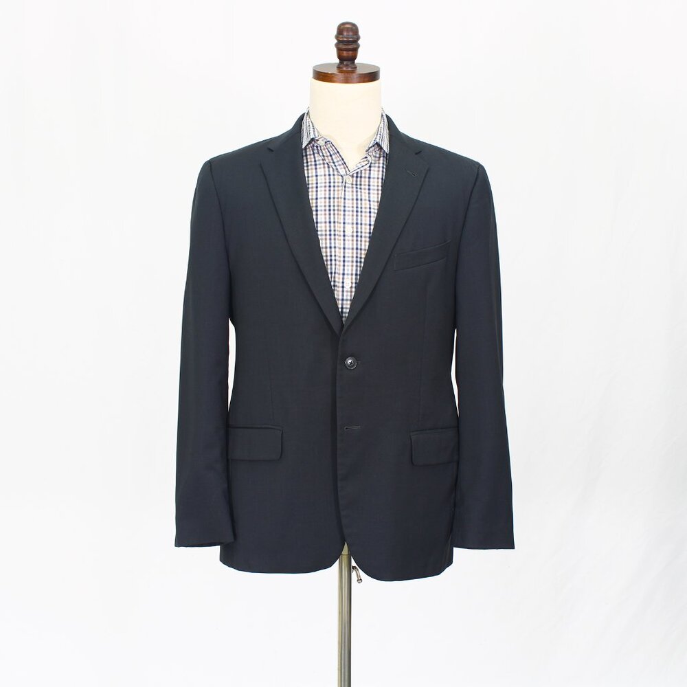 Joseph Abboud 42R Gray Blazer Sport Coat Jacket 2-Button Solid Y330